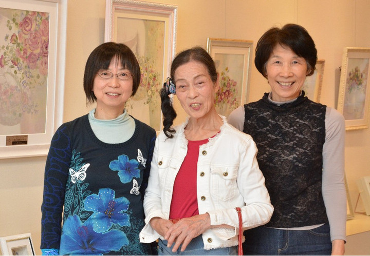 岐阜ハートセンター 便り : 「正木八四子・敦子 押花作品展」