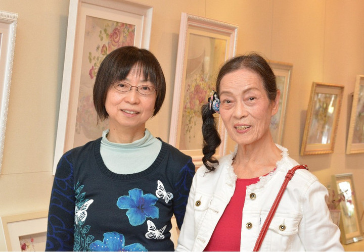 岐阜ハートセンター 便り : 「正木八四子・敦子 押花作品展」