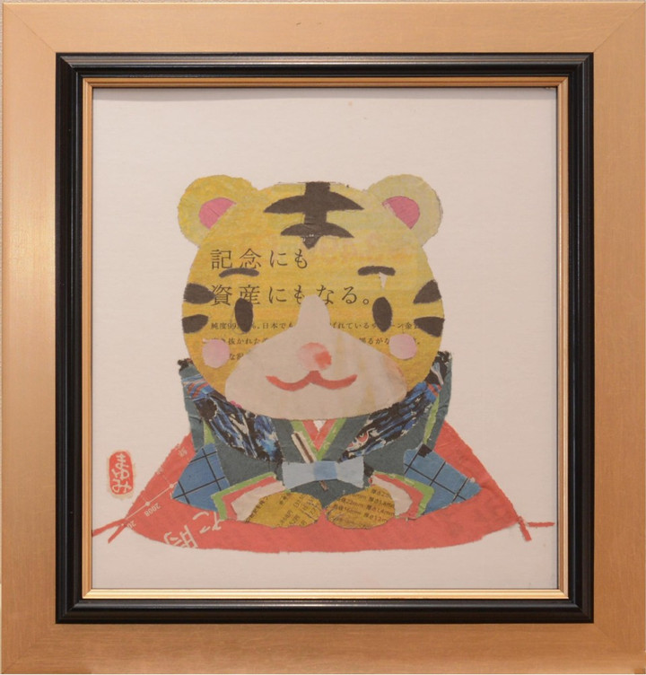 祈02】絵画写真プリントフチ無し1:1アート絵Midjourney