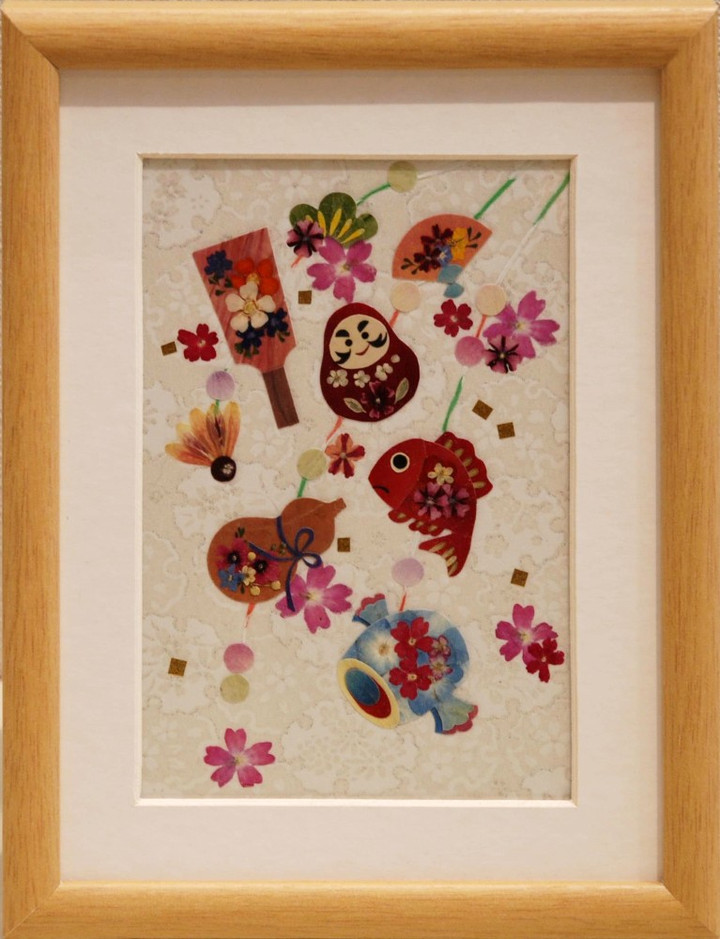 岐阜ハートセンター 便り : 正木八四子作品展 水彩画と押し花