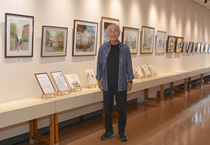 岐阜ハートセンター 便り : 風景画 水彩画（個展） 瀬野 武様