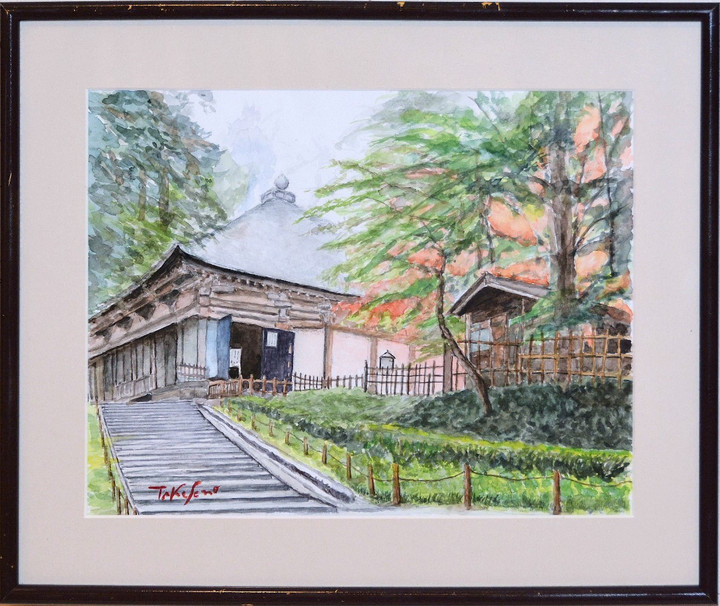 岐阜ハートセンター 便り : 風景画 水彩画（個展） 瀬野 武様