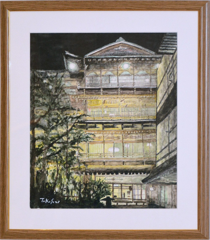 岐阜ハートセンター 便り : 風景画 水彩画（個展） 瀬野 武様