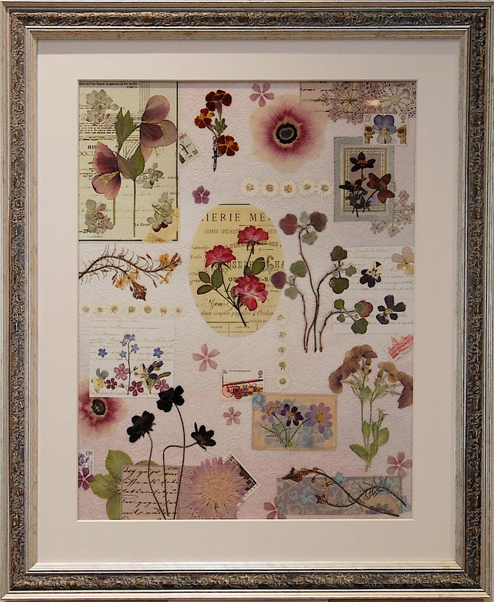 岐阜ハートセンター 便り : 「春らんまん ハルメク押し花アート展