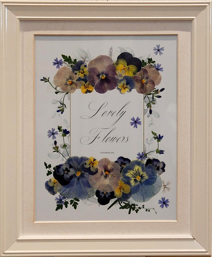 岐阜ハートセンター 便り : 「春らんまん ハルメク押し花アート展