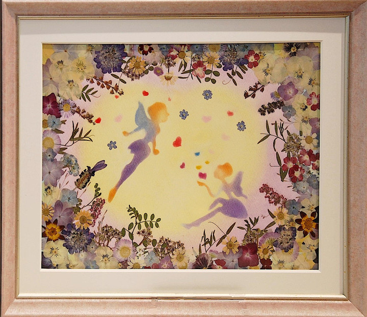 岐阜ハートセンター 便り : 「春らんまん ハルメク押し花アート展